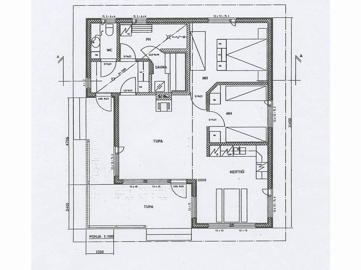 Дома для отпуска Holiday Home Kaisla Пертунмаа-9
